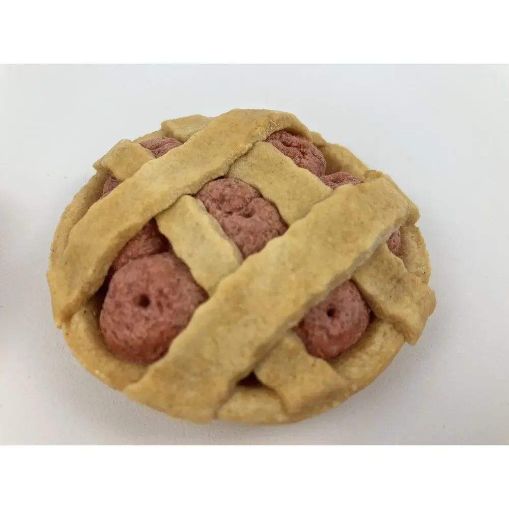 Longaberger Miniature Two Pie Basket | Full Set (SEE DESC) VTG 1998 #12386